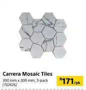 Carrera Mosaic Tiles-300mm x 300mm Per Pack