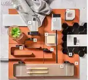 Builders Warehouse Lusso Ciana Black Bathroom Accessories Terra Rossa Tiles-300mm x 300mm Per Sqm offer
