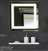 Builders Warehouse LED Bathroom Mirror Light 36W-500mm x 500mm offer
