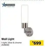 Builders Warehouse Bright Star Lighting Wall Light offer