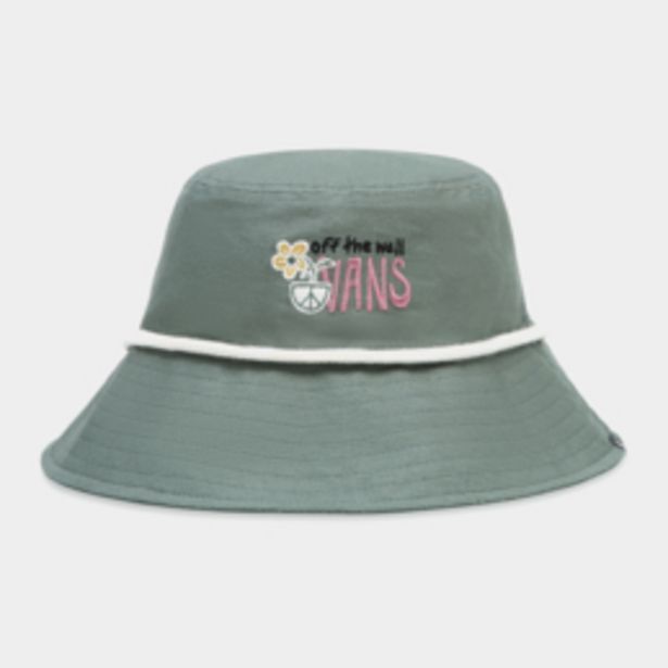 Vans in our hands green bucket hat offer at Sportscene