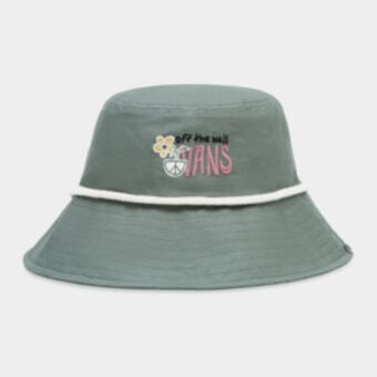 Sportscene Vans in our hands green bucket hat offer