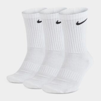 Nike everyday cushion crew white 3 pack socks