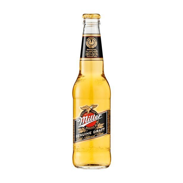 Miller genuine draft nonreturnable bottle (24x330ml) offer at Prestons