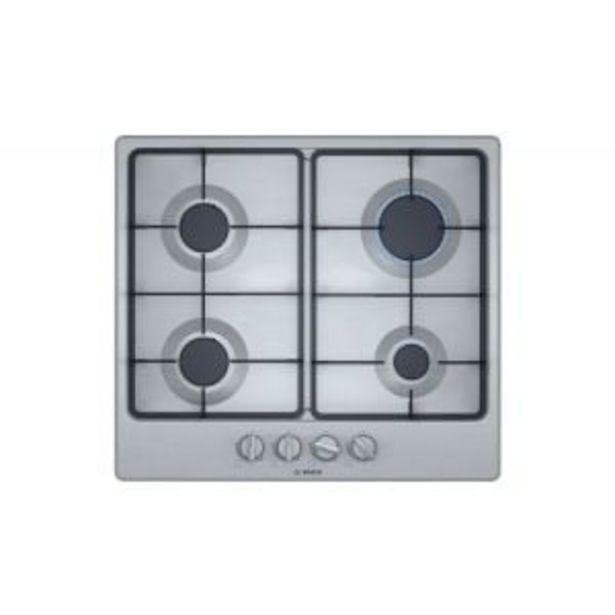 Bosch 60cm gas hob stainless steel pgp6b5b62z offer at Hirsch's