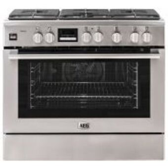 HiFi Corp Aeg premium 90cm gas electric cooker ckb943z5m offer