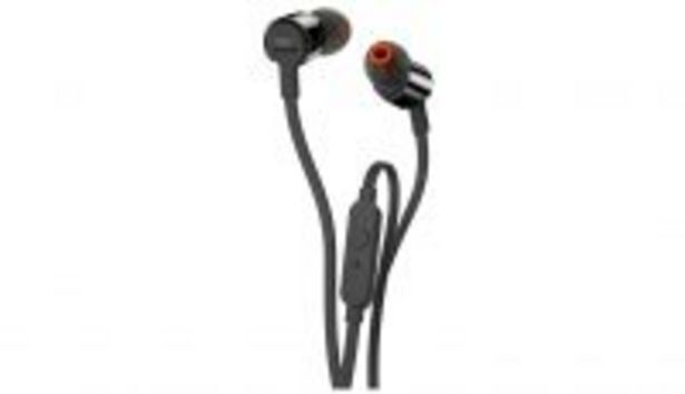 jbl t110 black headphones with mic