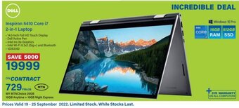 Incredible Connection Dell Inspiron 5410 Core i7 2-in-1 Laptop offer