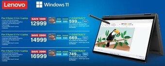 Incredible Connection Lenovo Flex 5 Ryzen 3 2-in-1 Laptop offer