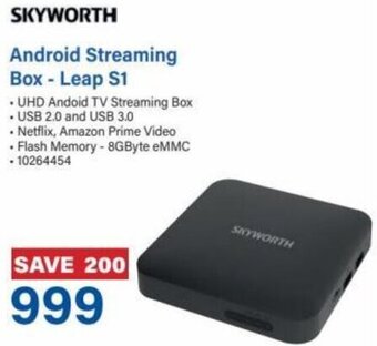 Incredible Connection Skyworth Android Streaming Box-Leap S1 offer