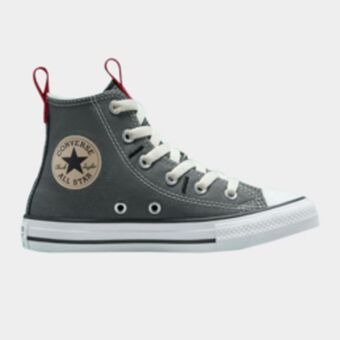 Sportscene Converse kid's chuck taylor all star mid grey sneaker offer