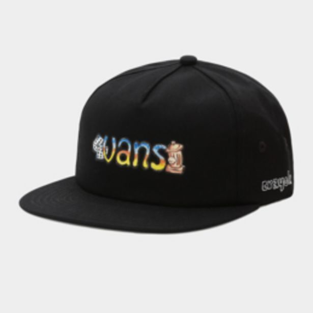 Vans x crayola black cap offer at Sportscene