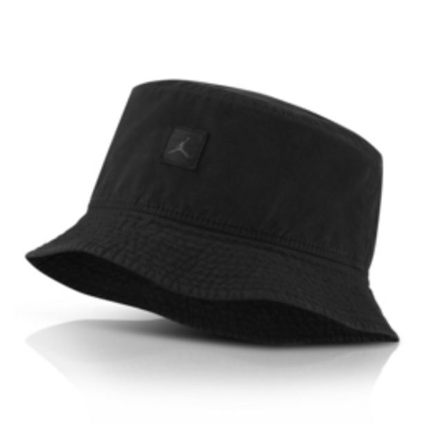 Jordan black bucket hat offer at Sportscene