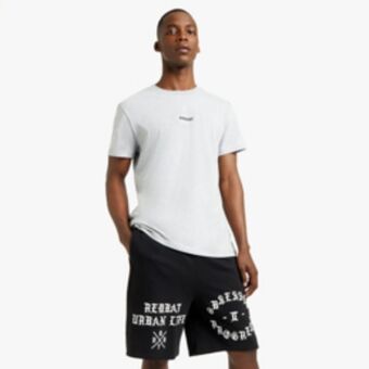 Sportscene Redbat men's black shorts offer