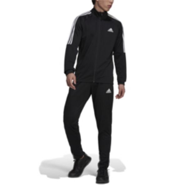 Men's adidas sereno black tracksuit offer at Totalsports
