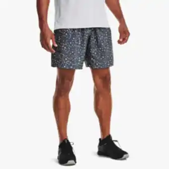 Men's under armour woven adapt grey shorts