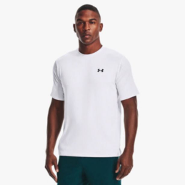 Men's under armour training vent 2.0 short sleeve white tee offer at