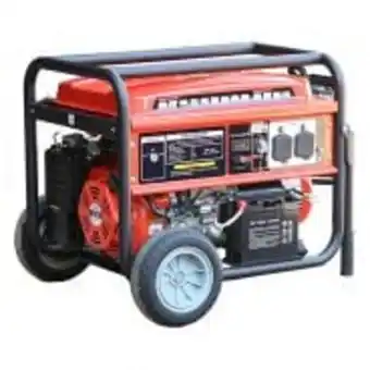 HiFi Corp Ellies petrol generator with electric starter and wheels 6kw offer