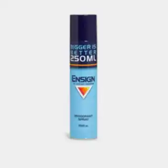 Markham Ensign 250ml deo spray offer