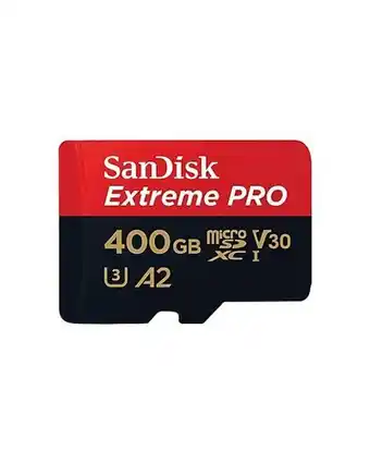 Cape Union Mart Sandisk extreme pro microsdxc 400gb + sd adapter offer