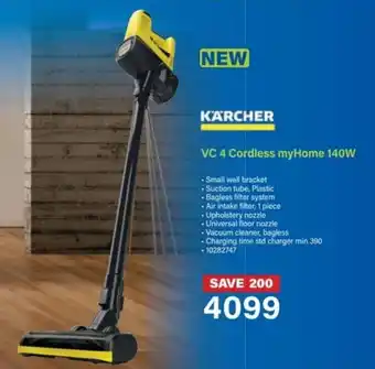 K'a'rcher VC 4 Cordless myHome 140W