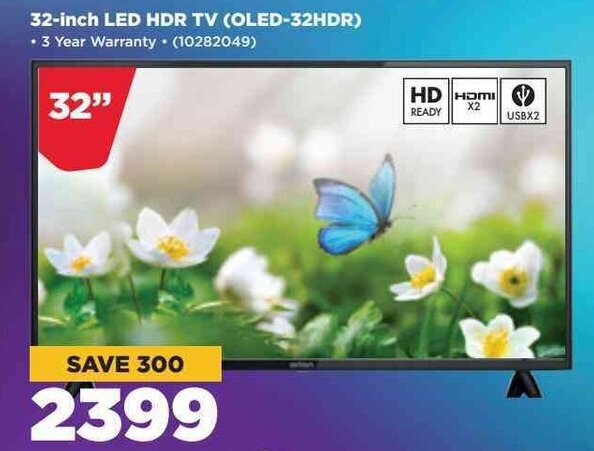 orion 32" LED HDR TV (OLED-32HDR) offer at HiFi Corp