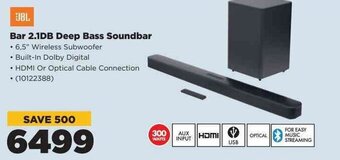 HiFi Corp JBL Bar 2.1DB Deep Bass Soundbar offer