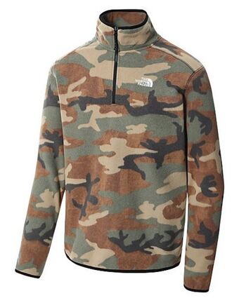 Cape Union Mart The north face men's 100 glacier 1-4 zip fleece jacket offer
