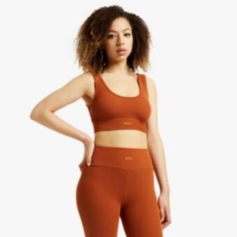 Sportscene Redbat classics women's rust bralette offer