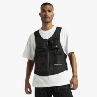 Sportscene Anatomy men's black utility gilet offer
