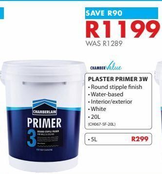 Chamberlain Primer offer