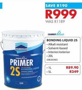 Chamberlain Primer offer