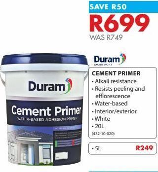 Chamberlain Cement offer