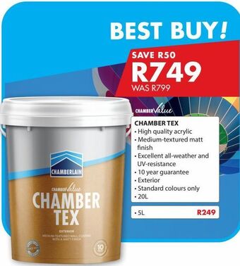 Chamberlain Paint offer