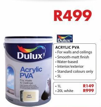 Chamberlain Acrylic paints offer