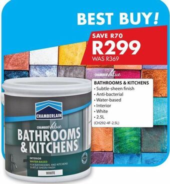 Chamberlain Paint offer