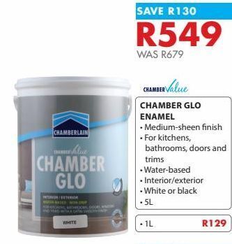 Chamberlain Paint offer