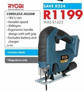 Chamberlain Jig saw ryobi offer