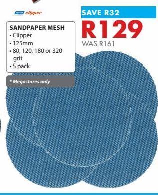 Chamberlain Sandpaper offer