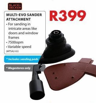 Chamberlain Sander black & decker offer