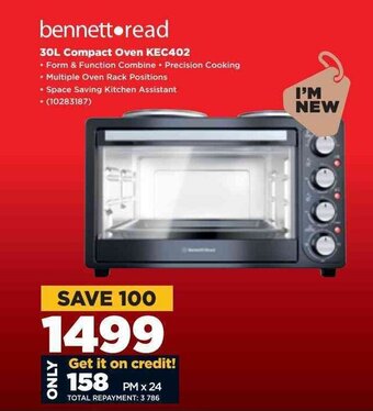 HiFi Corp bennett read 30L Compact Oven KEC402 offer