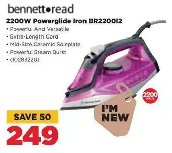 HiFi Corp bennett read 2200W Powerglide Iron BR220012 offer