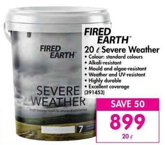 Makro FIRED EARTH 20L Severe Weather offer
