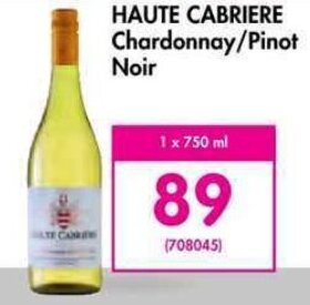 Makro HAUTE CABRIERE Chardonnay / Pinot Noir 750ml offer