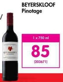 Makro BEYERSKLOOF Pinotage 750ml offer