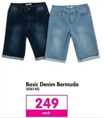 Makro LEGEND Basic Denim Bermuda offer