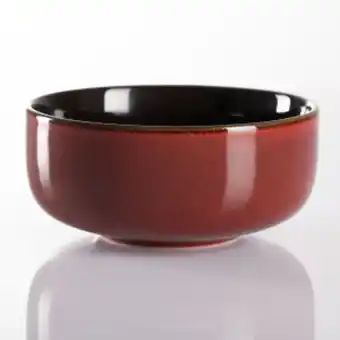 Fire & ice cereal bowl - 14cm red