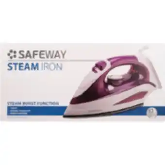 Clicks Ceramic soleplate 1800w steam iron offer