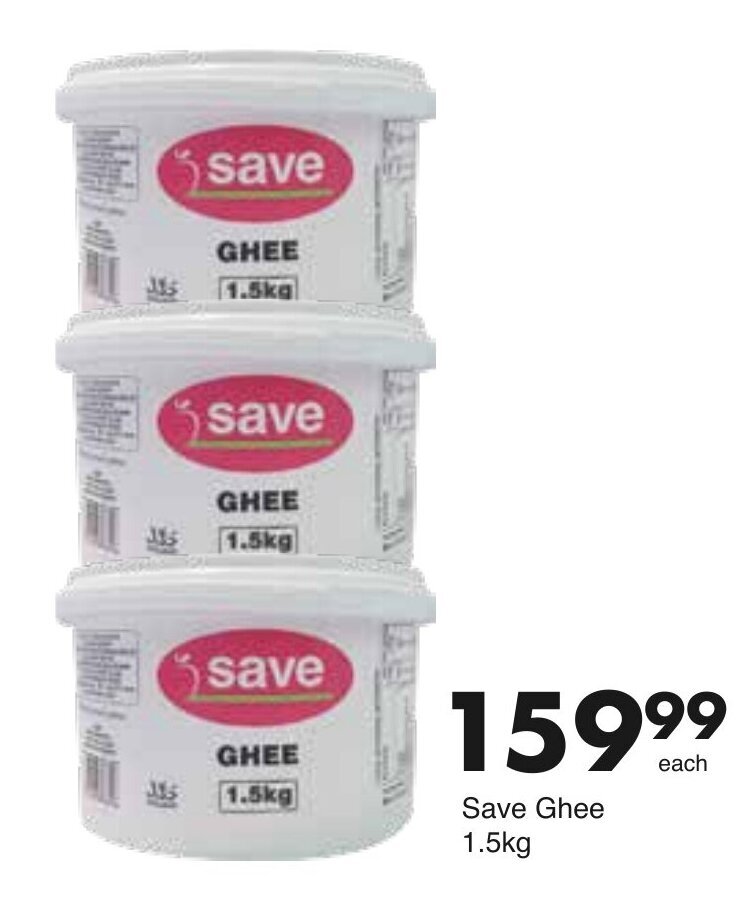 Save Ghee 1.5kg offer at Save