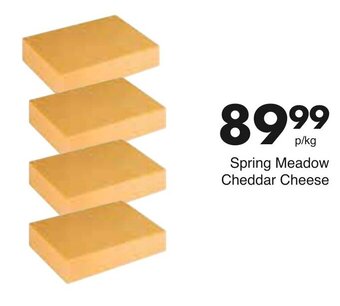 Save Spring Meadow Cheddar Cheese offer